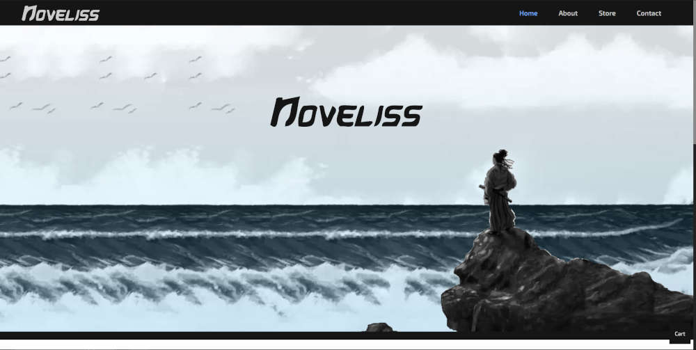 Noveliss Site Redesign